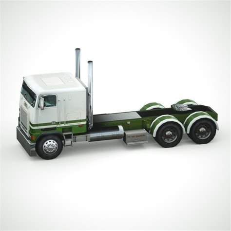 Freightliner Flb Model - TurboSquid 1192622