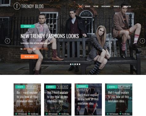 25 Best Free Blog HTML Website Templates 2024 - DigitalTemplateMarket