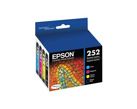 Epson WorkForce WF-3640 Ink Cartridges Set - Black, Cyan, Magenta, Yellow