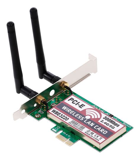 Tarjeta Lan Inalámbrica Tarjeta De Red Wifi Con Antenas De Mercado ...