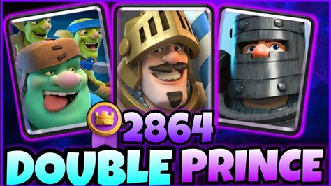 Top Ladder with Goblin Giant Double Prince Deck.! - YouTube