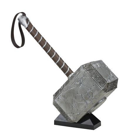 Buy Marvel Legends Mighty Thor Mjolnir Premium Electronic Hammer with ...