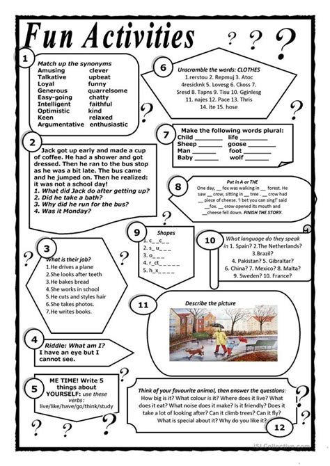 End of term fun worksheet - Free ESL printable worksheets made by ...