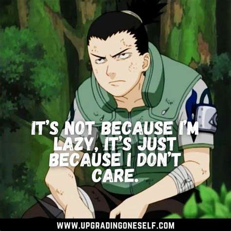 Shikamaru Nara quotes (2) - Upgrading Oneself