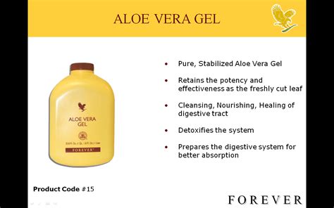 FOREVER LIVING PRODUCTS: ALOE VERA GEL