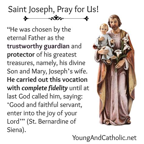 saint joseph images | Saint Joseph Quotes. QuotesGram | St joseph, Pray ...