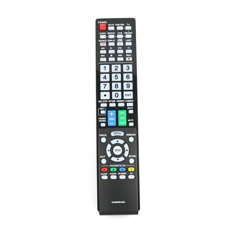 New GA806WJSA Remote Control for Sharp AQUOS TV LC-40LE820 LC-46LE810 ...