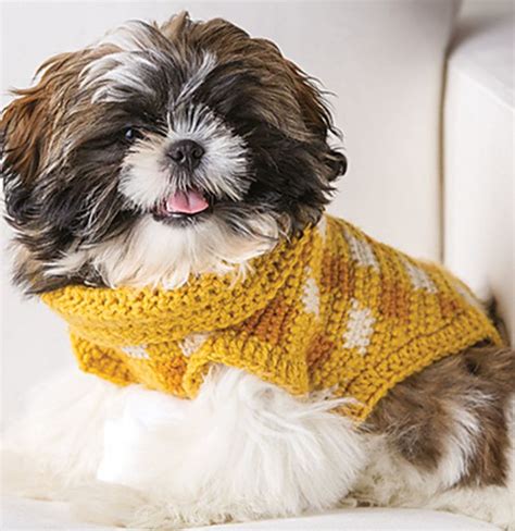 9 Free Crochet Patterns for Dog Sweaters