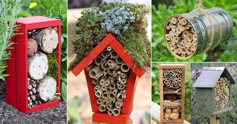 20 DIY Bug and Insect Hotel Ideas | Balcony Garden Web