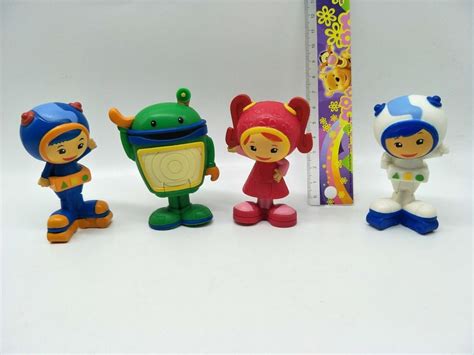 NEW Team Umizoomi action figure Milli Bot and Geo 3pcs 6 cm Toys ...