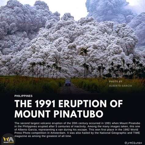 The 1991 Eruption of Mount Pinatubo 🌋🇵🇭 The second largest volcanic ...