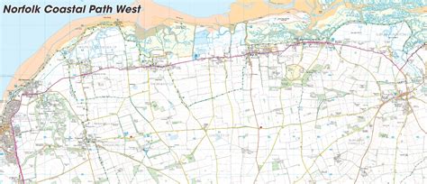 North Norfolk Coastal Path - SplashMapsSplashMaps