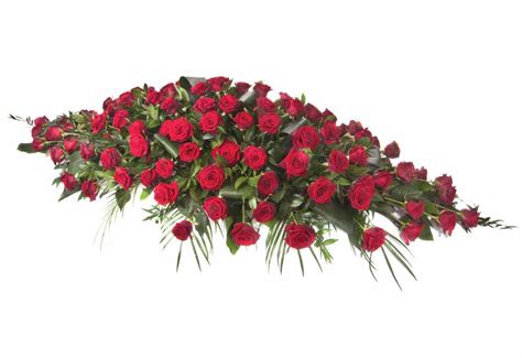 Rose and Foliage Casket spray | Brodies Blooms and Gifts