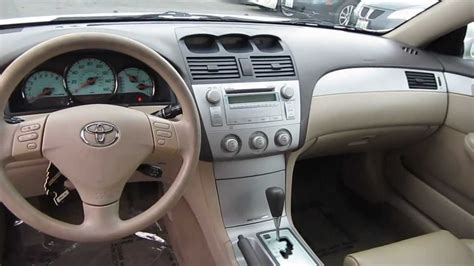 2006 Toyota Camry Solara SE, white - Stock# L673829 - Interior - YouTube