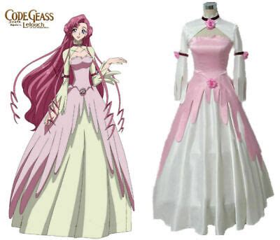 Code Geass Cosplay Princess Euphemia Li Britannia/Euphy Dress cosplay ...