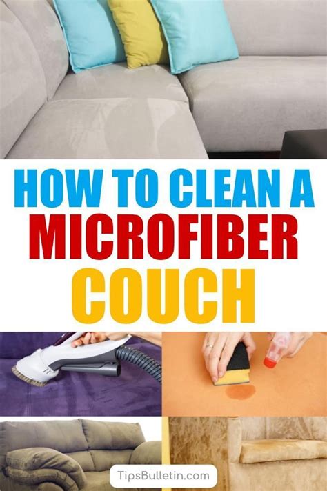 5 Smart Ways to Clean a Microfiber Couch | Cleaning microfiber couch ...