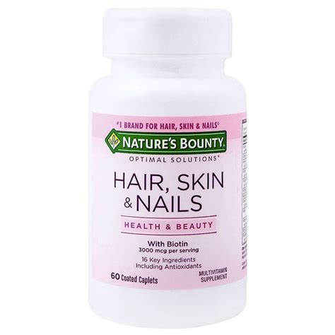 Nature's Bounty Hair, Skin & Nails X 60 Cápsulas Blandas - Farmacia ...