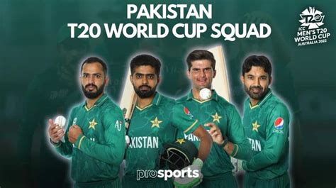 Pakistan Officially Announces 2022 T20 World Cup Squad