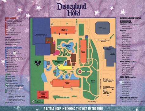 Disney World Hotel Map