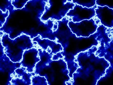 Blue Lightning Wallpaper Hd