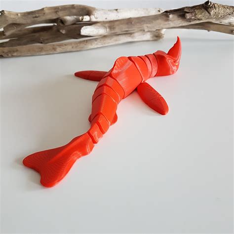 Red Bluster the Sea Beast 3D STL Print-in-place No - Etsy