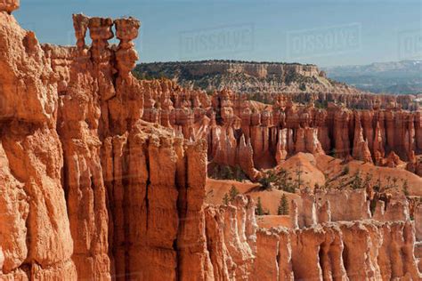 Hoodoo rock formations in Bryce Canyon National Park, Utah, USA - Stock ...