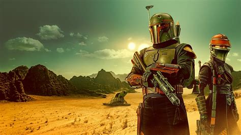 1024x520 The Book Of Boba Fett HD Official Poster 1024x520 Resolution ...