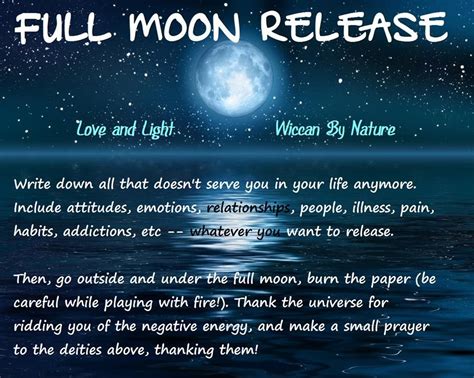 full moon celebration ritual | New moon rituals, Full moon, Full moon ...