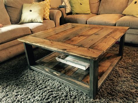 Rustic Square Coffee Tables: An Ideal Choice For Any Room - Coffee ...