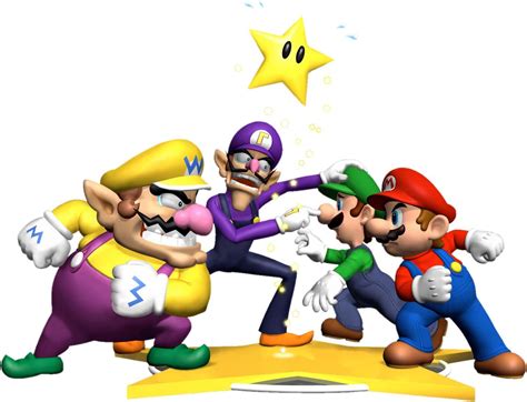 Mario & Luigi vs. Wario & Waluigi Super Mario Bros, Super Mario Games ...