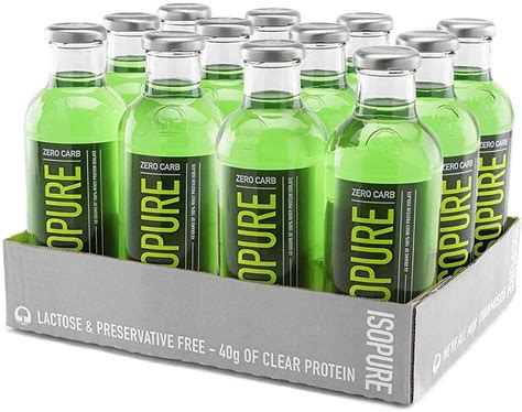 Isopure Protein Drink Nutrition Facts - Cully's Kitchen