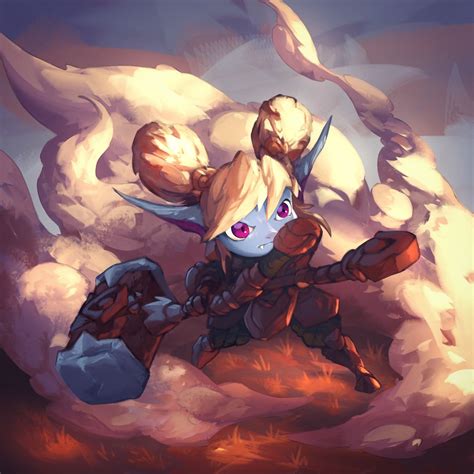 Poppy (league of legends fanart) by ninjakimm | Poppy league, Lol ...