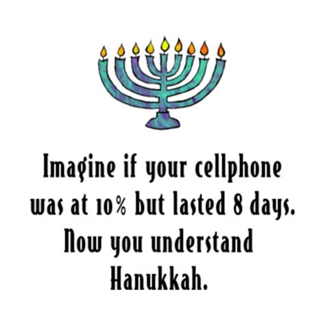 Funny Sarcastic Hanukkah Chanukah Cellphone Quote Gift Shirt - Hanukkah ...