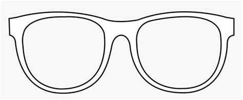 Glasses Clipart - Clip Art Sunglasses Black And White