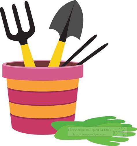 Gardening Clipart-gardening tools clipart