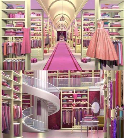 Barbie’s dreamhouse closet | Barbie dream house, Barbie bedroom, Barbie ...