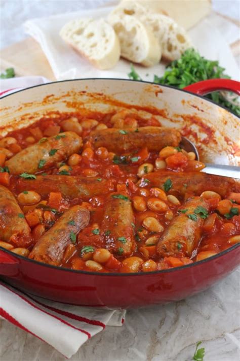 Easy Sausage & Butterbean Casserole - My Fussy Eater | Easy Family Recipes