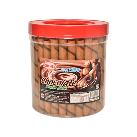 Chewly Chocolate Wafer Stick 480g | Ja Lan Tiong