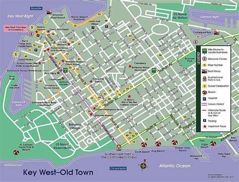 Key West Map Printable