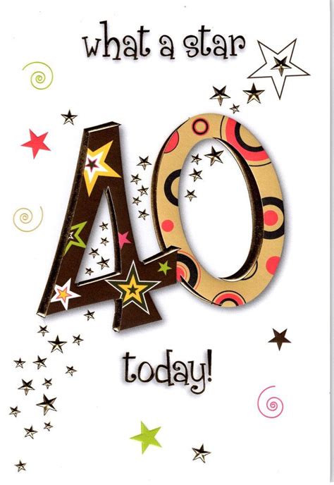 Funny 40th Birthday Card H | 40th birthday wishes, 40th birthday cards ...