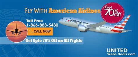 Unitedwebsdeals Offers discounted American Airlines flight.Find ...