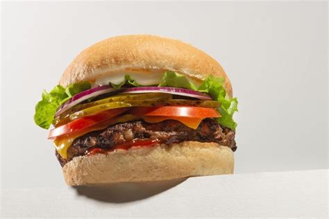 Premium Photo | Burger on a white isolated background