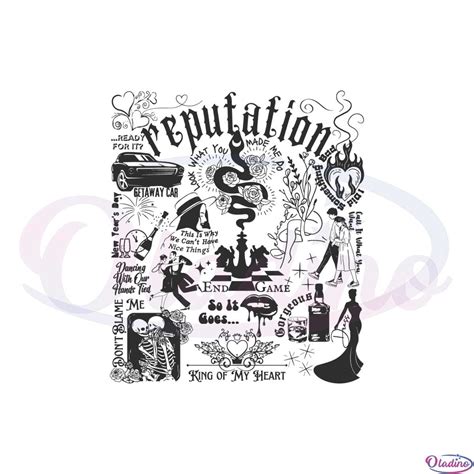 Reputation Snake Taylor Swift Song SVG Graphic Designs Files - Oladino