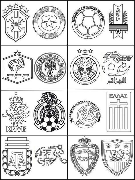 FIFA World Cup Coloring Pages PDF - Coloringfolder.com | Football ...