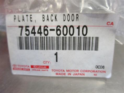 Toyota Genuine Rear Toyota Emblem New Part – Half Price Parts - Car ...