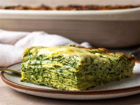 The Best Spinach Lasagna Recipe