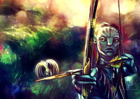 Neytiri painting - Avatar Fan Art (13437318) - Fanpop