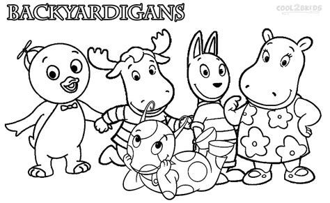 Printable Backyardigans Coloring Pages For Kids