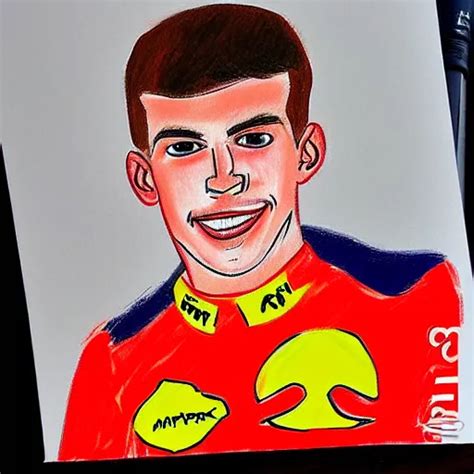 a badly drawn picture of max verstappen, caricature, | Stable Diffusion ...