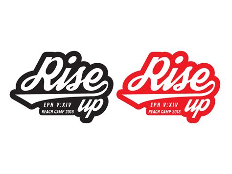 'Rise Up' Logo | Risen, Logo design, Tech company logos